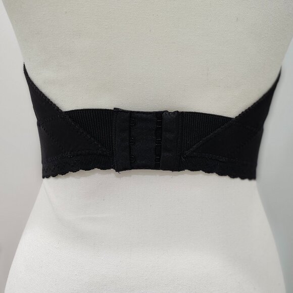 Fleur de Lace by Smoothie Black Bustier, Strapless and Backless Size 34B, NWOT - Picture 6 of 11